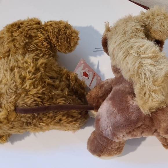 Vintage 2 Poreclain Face Stuffed Animals - Picture 7 of 8